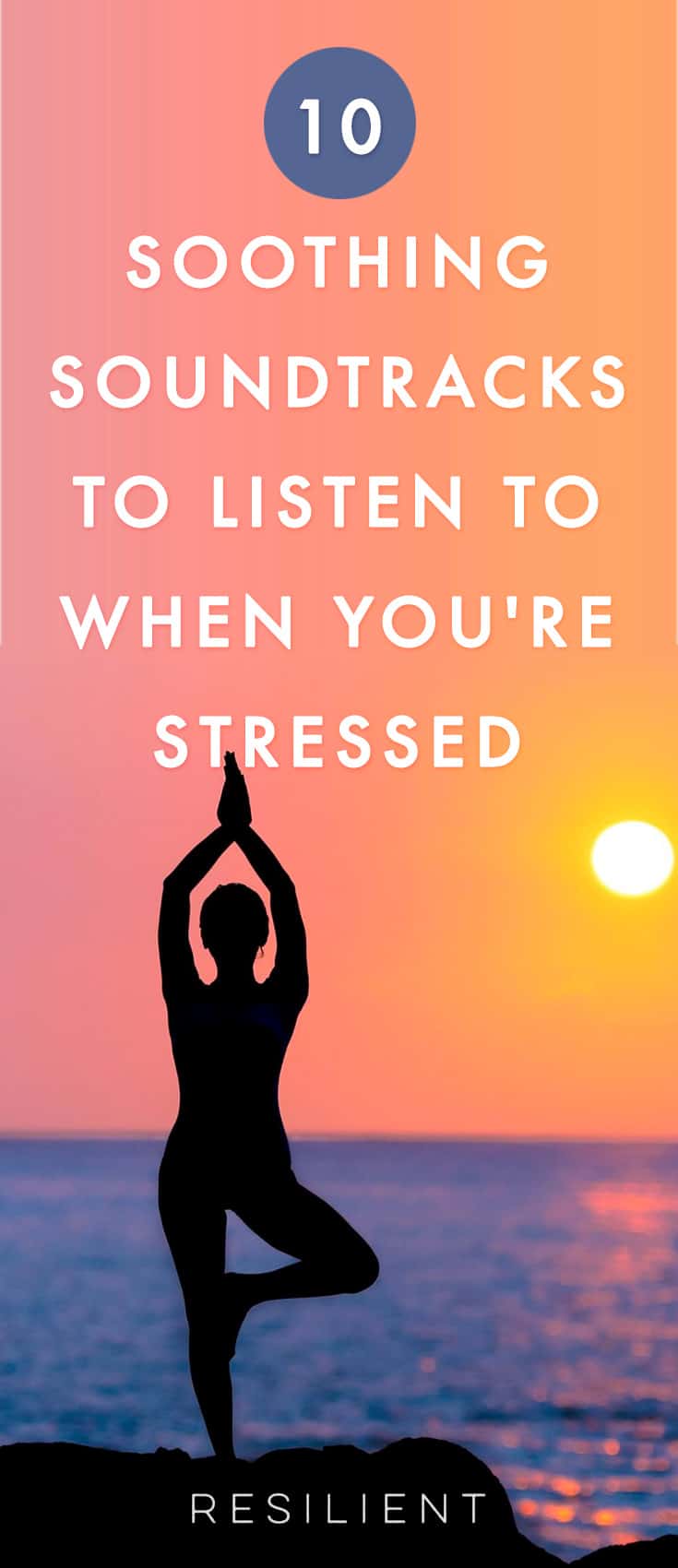 Stressed out from school or work?  Anxious about life?  Here are 10 soundtracks to listen to when you're stressed to help calm you down. :)  Nice and peaceful.