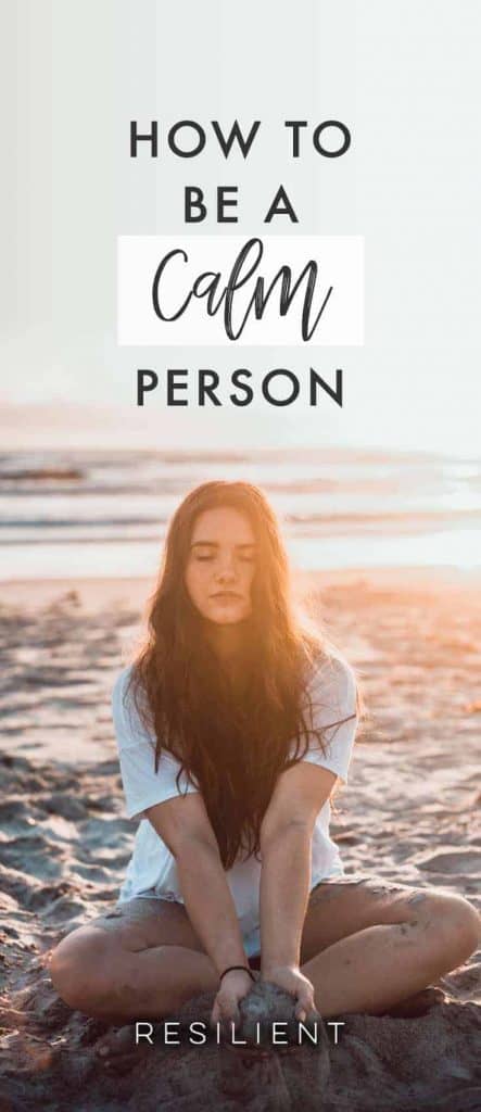 Being a calm person can help you navigate the difficult times in your life with ease and grace and handle situations with more patience and forgiveness.  Being a calm person is not necessarily how you're born but how you train yourself to be.  Here's how to be a calm person.