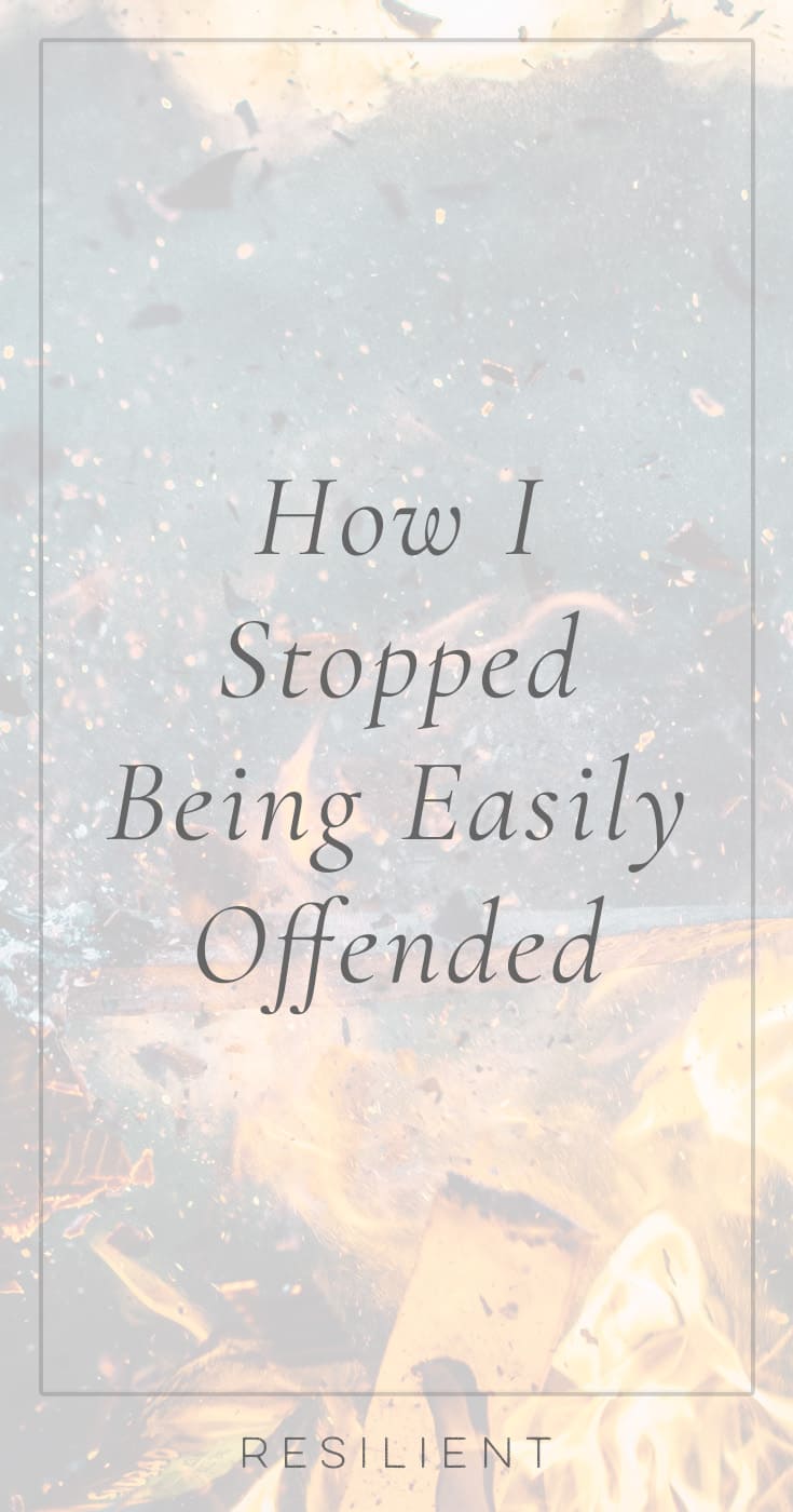 When I was really depressed, I used to get easily offended at just about everything. I (unfortunately) took everything as a personal attack against me, even when it wasn't, and I pretty much thought that people were mean and out to get me in particular. I can say from experience that it's not a fun way to live your life, so I'm glad that one of the things I left behind along with my depression was being offended by everything. Here's how I stopped being easily offended and lightened up a bit. :)