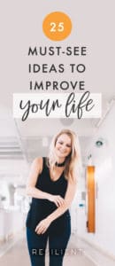 There are many different ways to improve yourself and make your life better. Here are 25 self improvement tips and ideas for improving your life.