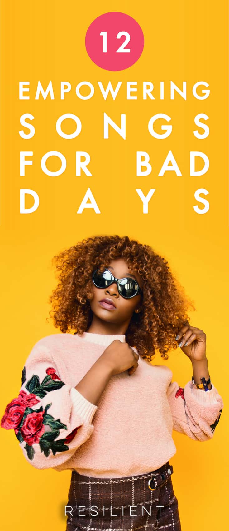 When bad days happen, it's nice to have some inspirational or motivational songs to lift your spirits and make you feel better.  Here are 12 motivational songs for bad days.