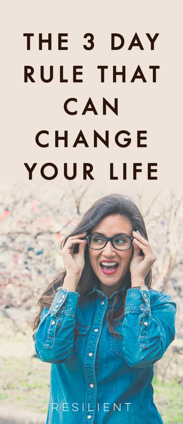 Do you ever find yourself falling victim to bad habits or patterns when you're feeling impulsive? Here's the 3 day rule that can change your life. #selfhelp #personaldevelopment #growth #lifeadvice #personalgrowth #mentalhealth #wellness #selfgrowth #changeyourlife