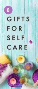 On days when you're feeling low or need a little pick-me-up or me time, you can devote some time to self care and pampering.  Here are 8 self care gift ideas. :)