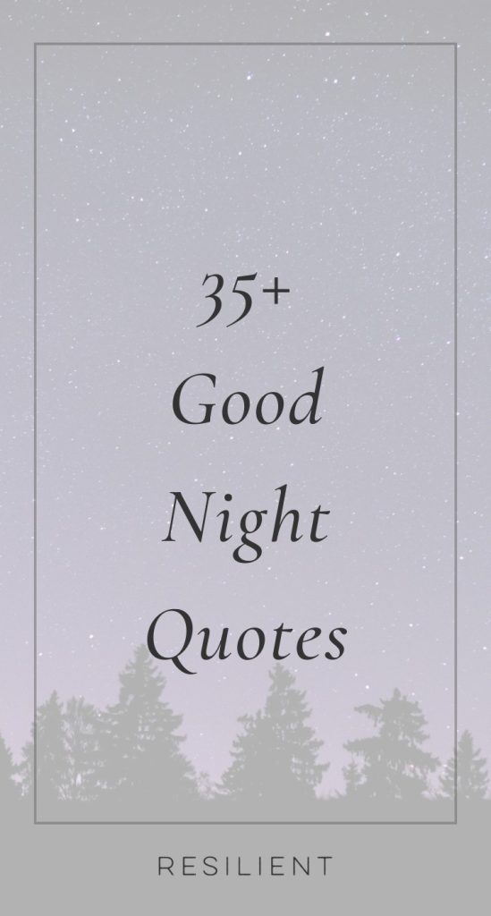 Good Night Quotes Good Night Quotes