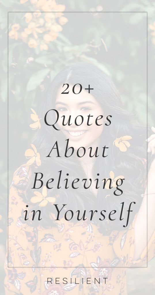 Quotes About Believing in Yourself