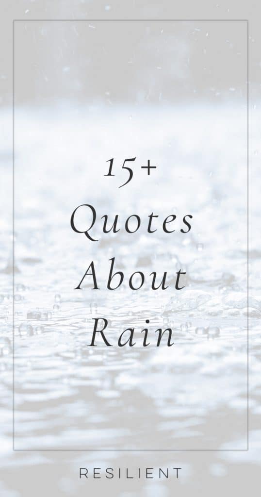 Quotes About Rain | Rain Quotes