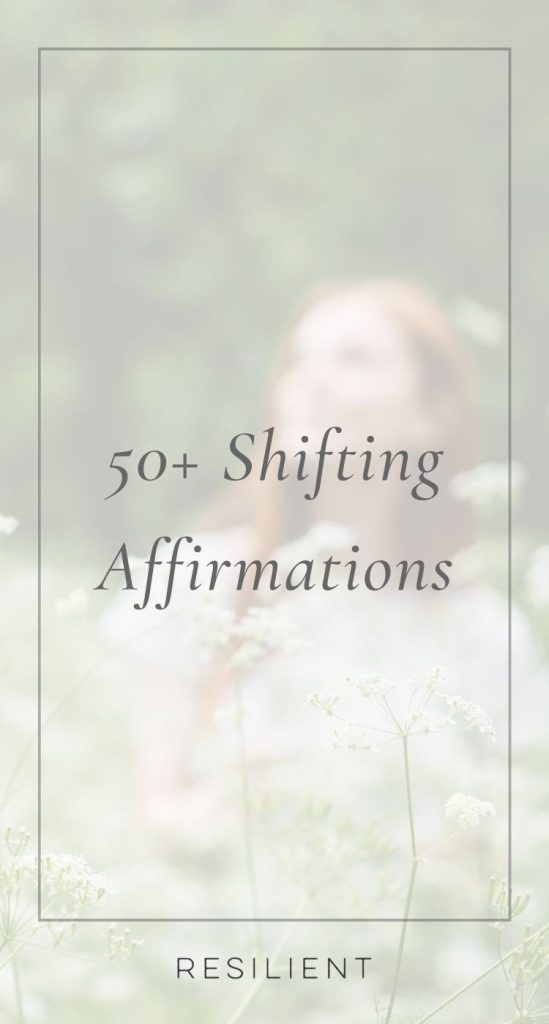 Shifting affirmations are powerful, positive statements that can help you change your mindset, beliefs, and ultimately, your life.