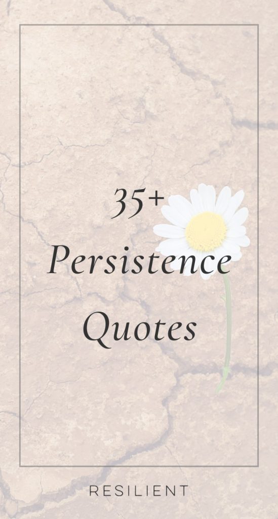 Persistence Quotes Persistence Quotes